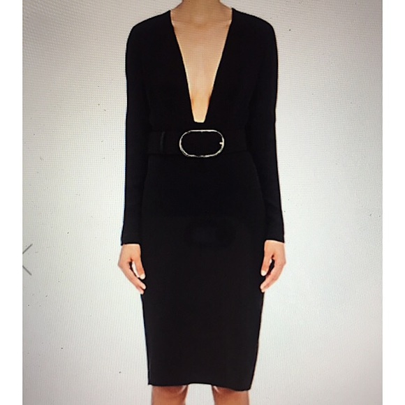 Stella McCartney Stretch Cady Fitted Dress